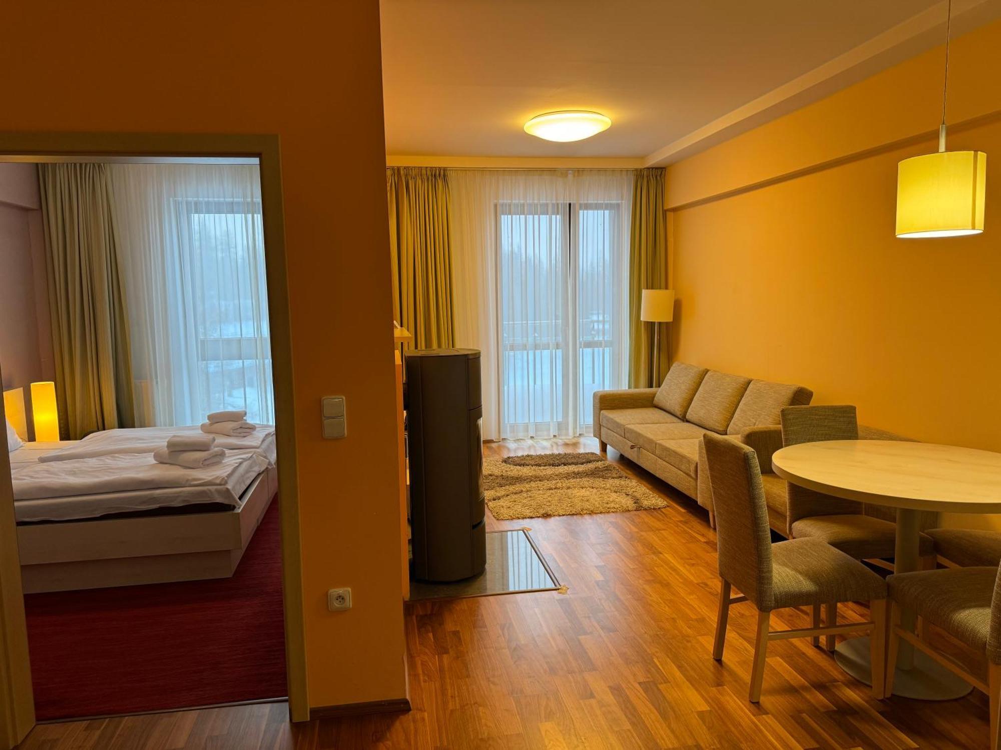 Apartment With Mountain View In Hotel Crocus, Štrbské Pleso 外观 照片